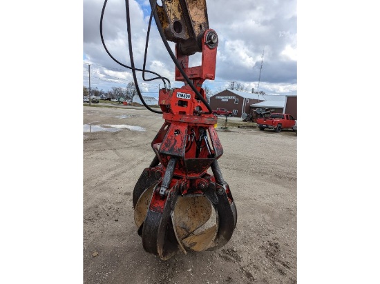 YM-Series Model UM 800 scrap metal grapple for Excavator