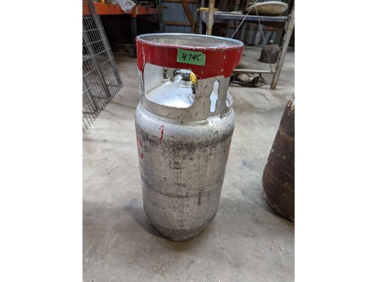 Aluminum LP Tank Full