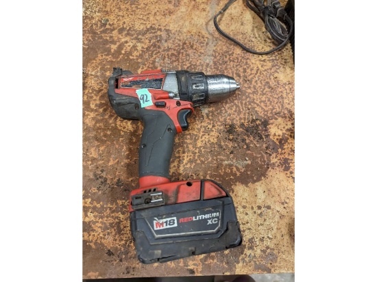 Milwaukee 1/2" Drill w/o Charger