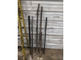 Several Spud Bars & Pry Bars