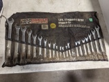 22 PCS Standard & Metric Wrench Set