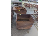 2 Metal Bins