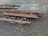 (2) 7' Uprights & 12 Various length Crossbeams