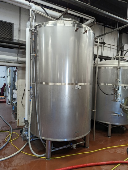 Allied Beverage Tanks 40 Bbl Hot Liquor Tank