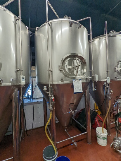 Allied Beverage Tanks 30 Bbl Jacketed Fermenter Tank