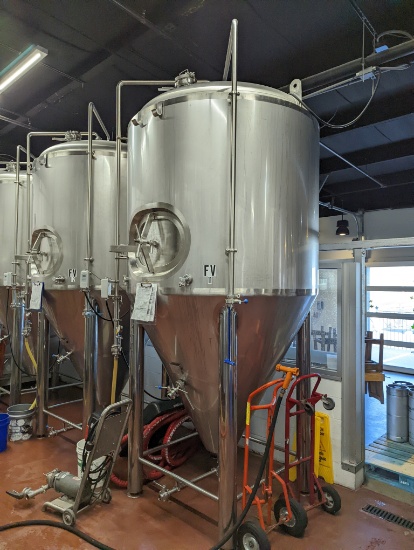 Allied Beverage Tanks 30 Bbl Jacketed Fermenter Tank