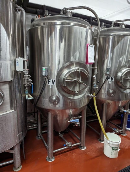 Specific Mechanical Systems 10 Bbl Jacketed Fermenter Tank