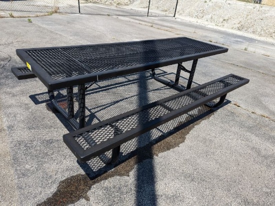 8' Outdoor Commercial Picnic Table
