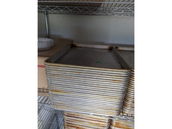 (25) Half Size Cookie Sheets