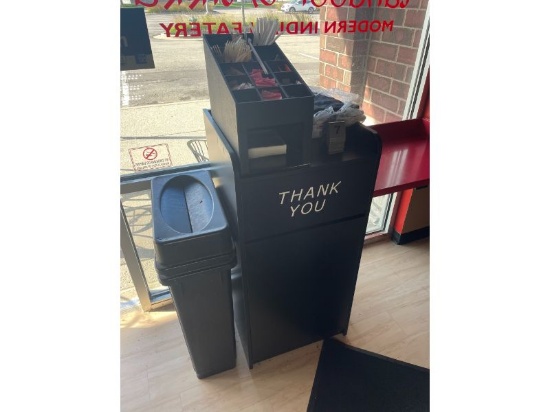 Trash Can, Display, Nunbers, Aprons