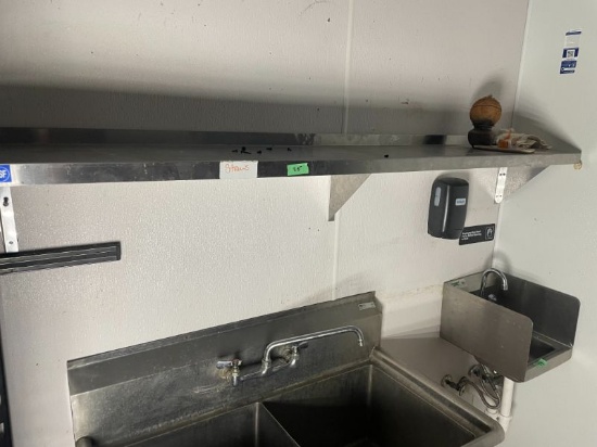 6' Stainless Shelf