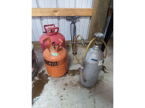 R11 Refrigerant & Propane Torch