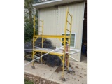 2 Tier Scaffolding on Casters