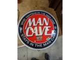 Lighted Man Cave Sign