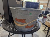 Coca-Cola Galvanized Bucket / Planter