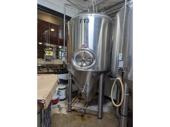 20 BBL DME Brewing Services fermenter Uni Tank