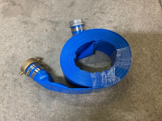New 2â€ x 50 ft. discharge water hoses