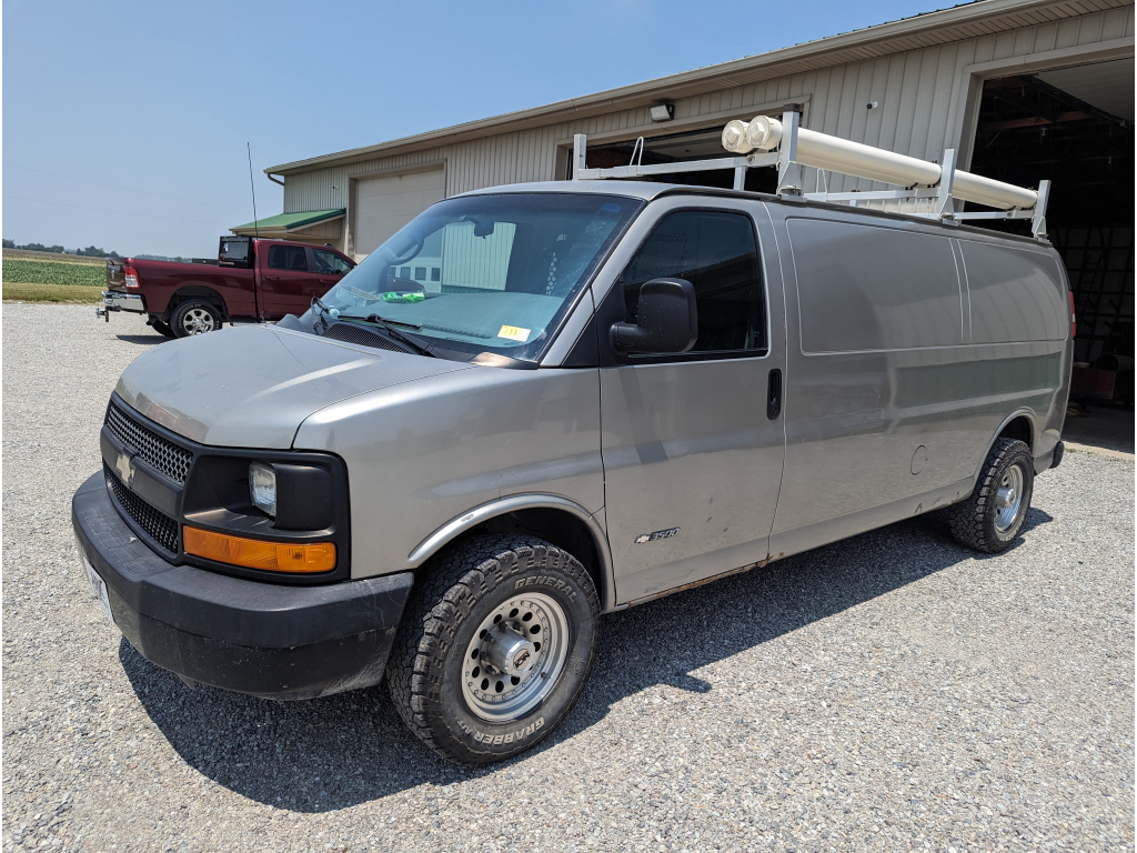 2004 Chevrolet Express 3500 Cargo Van Proxibid