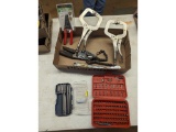 Vise Grips, Drive Bit Set, Wire Strippers