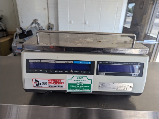 CAS CL5500-B Lable Printing Scale