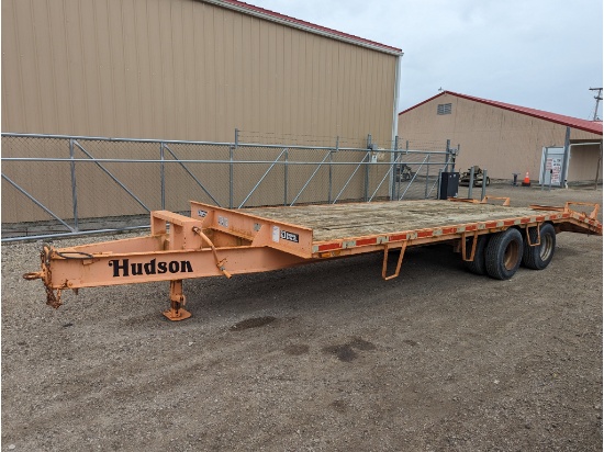 1998 Hudson 10 Ton equipment trailer