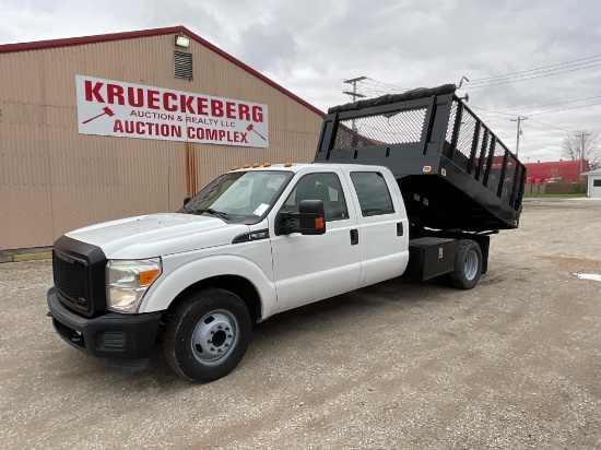 2015 Ford F350 Stakebed Dump