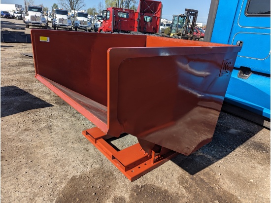 3.0 CY. Self Dumping Hopper With Fork Pockets