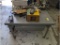 Steel Desk w/ Misc. Contents