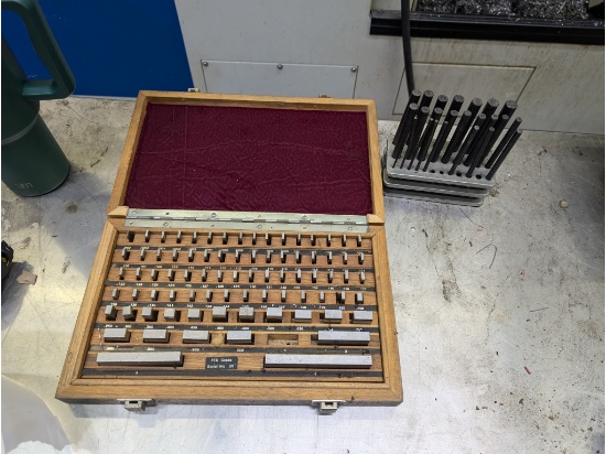 Gage Block Set & Center Punch Set
