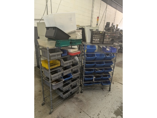 2 Rolling Carts w/ Organizers