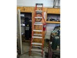 Blue Ribbon 8' Fiberglass Stepladder