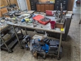 Rolling Stainless Table w/ Tooling & Tools