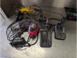 Dewalt Angle Grinder, Palm Sander, Porter Cable Drill