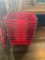 11 Shopping Baskets W/ Caddy
