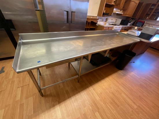 9' Stainless Table