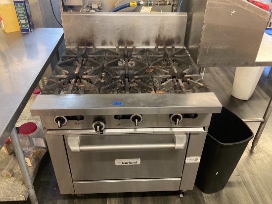 Garland 6 Burner  Range