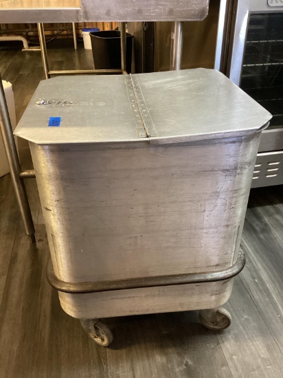 Aluminum Rolling Flour Bin