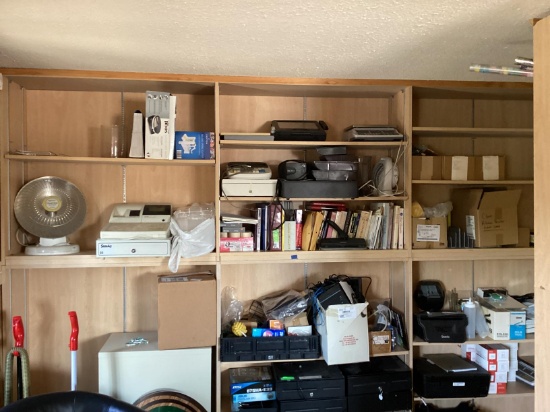 Sam 4s SER-7000 Cash Register, Cookbooks, Fan, Cash Drawers & Scale