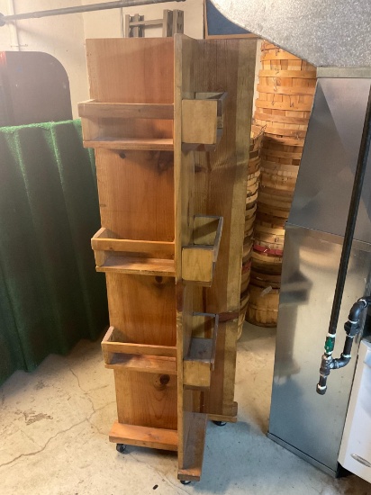 Rolling Display Rack