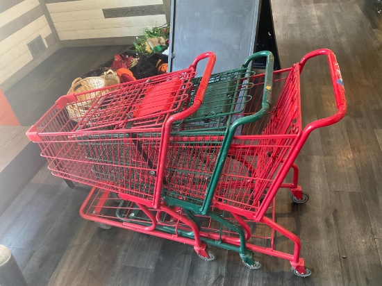 3 Shopping Carts