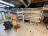 Plastic Shelving, Store Fixture, Shop Vac, Mini Fridge