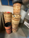 Large Quantity of Bushel Baskets