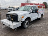 2011 Ford F350 Utility w/ Rail Gear