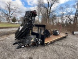2013 Hiab 322E-6 Hi Pro Knuckle Crane w/ Flatbed