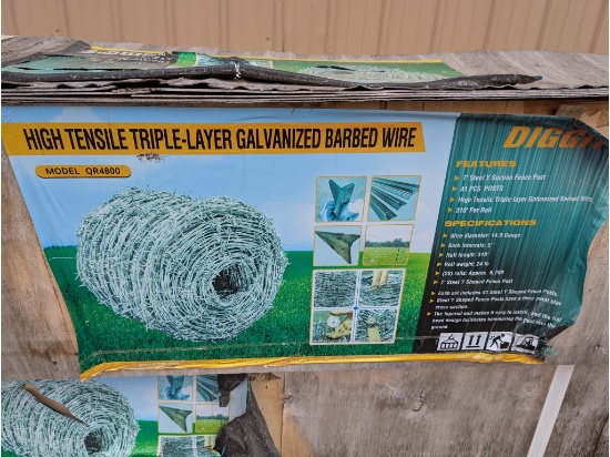 Diggit Hi Tension Barbed Wire