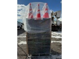 (250) PVC Safety Traffic Cones