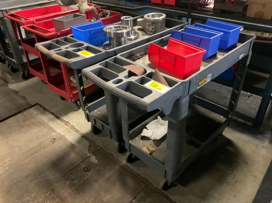 2 Wen Rolling Shop Carts