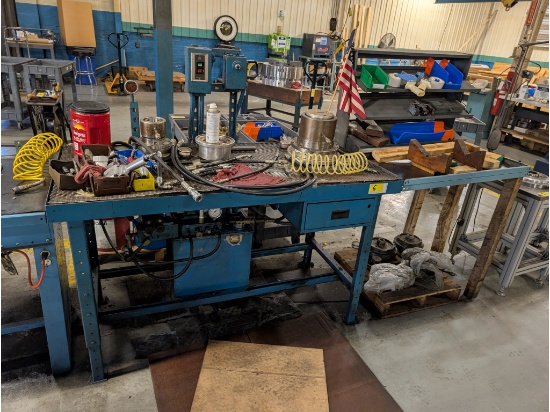 Hydraulic Pressure Tank w/ Work station