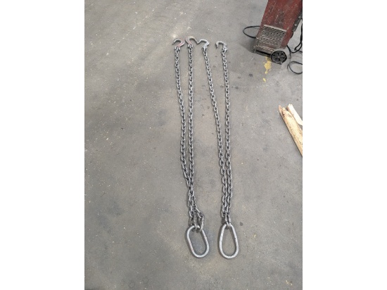 (2) 5' Chain Slings