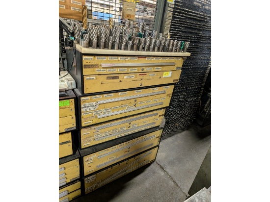 (5) Numeridex 39" Wide Cabinets w/ Tooling